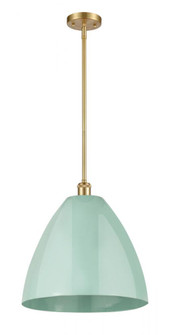 Plymouth - 1 Light - 16 inch - Satin Gold - Pendant (3442|516-1S-SG-MBD-16-SF)