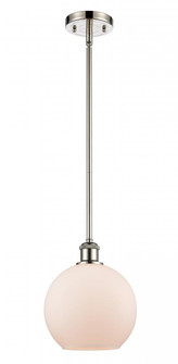 Athens - 1 Light - 8 inch - Polished Nickel - Mini Pendant (3442|516-1S-PN-G121-8)
