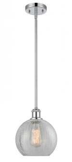 Athens - 1 Light - 8 inch - Polished Chrome - Mini Pendant (3442|516-1S-PC-G125-8-LED)