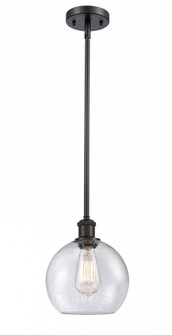 Athens - 1 Light - 8 inch - Oil Rubbed Bronze - Mini Pendant (3442|516-1S-OB-G124-8)