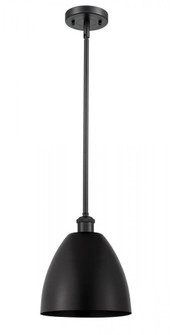 Bristol - 1 Light - 9 inch - Matte Black - Pendant (3442|516-1S-BK-MBD-9-BK-LED)