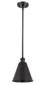 Berkshire - 1 Light - 8 inch - Matte Black - Pendant (3442|516-1S-BK-MBC-8-BK-LED)