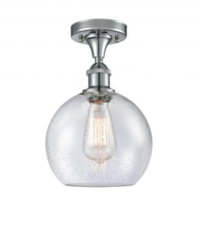 Athens - 1 Light - 8 inch - Polished Chrome - Semi-Flush Mount (3442|516-1C-PC-G124-8)