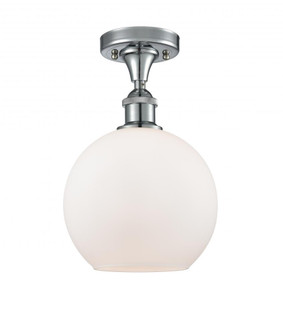 Athens - 1 Light - 8 inch - Polished Chrome - Semi-Flush Mount (3442|516-1C-PC-G121-8)