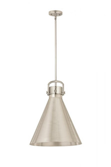 Newton Cone Pendant (3442|710-1S-SN-M711-16SN-LED)
