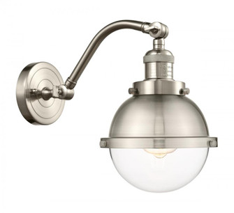 Hampden - 1 Light - 7 inch - Brushed Satin Nickel - Adjustable Sconce (3442|515-1W-SN-HFS-62-SN)