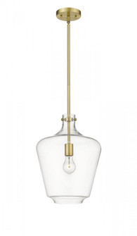 Norwalk - 1 Light - 12 inch - Satin Gold - Stem hung - Mini Pendant (3442|493-1S-SG-G502-12)