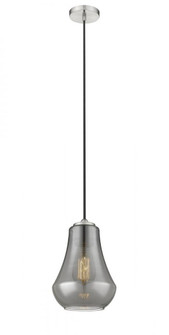 Fairfield - 1 Light - 7 inch - Brushed Satin Nickel - Cord hung - Mini Pendant (3442|490-1P-SN-G573-7-LED)
