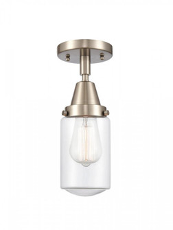 Dover - 1 Light - 5 inch - Brushed Satin Nickel - Semi-Flush Mount (3442|447-1C-SN-G312)
