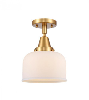 Bell - 1 Light - 8 inch - Satin Gold - Flush Mount (3442|447-1C-SG-G71)