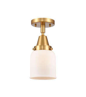 Bell - 1 Light - 5 inch - Satin Gold - Flush Mount (3442|447-1C-SG-G51)