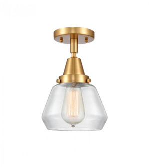Fulton - 1 Light - 7 inch - Satin Gold - Semi-Flush Mount (3442|447-1C-SG-G172)