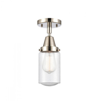 Dover - 1 Light - 5 inch - Polished Nickel - Semi-Flush Mount (3442|447-1C-PN-G314)