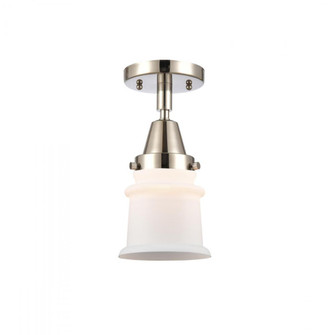 Canton - 1 Light - 6 inch - Polished Nickel - Semi-Flush Mount (3442|447-1C-PN-G181S-LED)