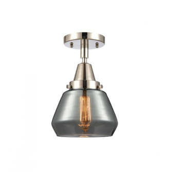Fulton - 1 Light - 7 inch - Polished Nickel - Semi-Flush Mount (3442|447-1C-PN-G173-LED)