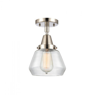 Fulton - 1 Light - 7 inch - Polished Nickel - Semi-Flush Mount (3442|447-1C-PN-G172)