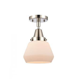 Fulton - 1 Light - 7 inch - Polished Nickel - Semi-Flush Mount (3442|447-1C-PN-G171-LED)