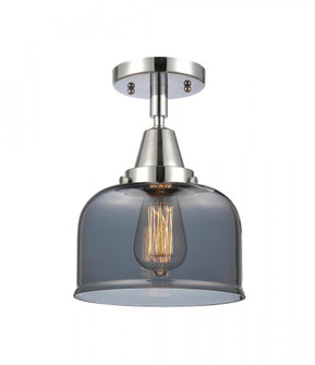 Bell - 1 Light - 8 inch - Polished Chrome - Semi-Flush Mount (3442|447-1C-PC-G73-LED)