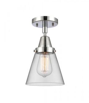 Cone - 1 Light - 6 inch - Polished Chrome - Flush Mount (3442|447-1C-PC-G62-LED)