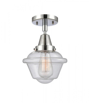 Oxford - 1 Light - 8 inch - Polished Chrome - Flush Mount (3442|447-1C-PC-G534-LED)