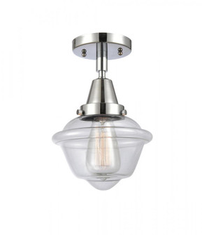 Oxford - 1 Light - 8 inch - Polished Chrome - Semi-Flush Mount (3442|447-1C-PC-G532)