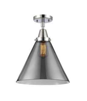 Cone - 1 Light - 12 inch - Polished Chrome - Semi-Flush Mount (3442|447-1C-PC-G43-L)