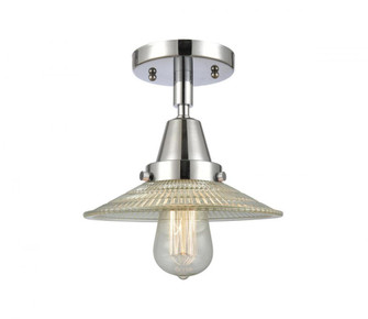 Halophane - 1 Light - 9 inch - Polished Chrome - Semi-Flush Mount (3442|447-1C-PC-G2-LED)