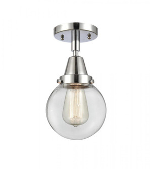 Beacon - 1 Light - 6 inch - Polished Chrome - Flush Mount (3442|447-1C-PC-G202-6)