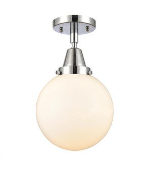 Beacon - 1 Light - 8 inch - Polished Chrome - Semi-Flush Mount (3442|447-1C-PC-G201-8-LED)