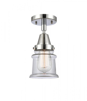 Canton - 1 Light - 6 inch - Polished Chrome - Semi-Flush Mount (3442|447-1C-PC-G182S)
