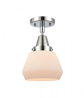 Fulton - 1 Light - 7 inch - Polished Chrome - Semi-Flush Mount (3442|447-1C-PC-G171)