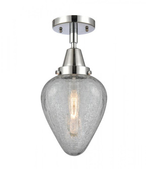 Geneseo - 1 Light - 7 inch - Polished Chrome - Semi-Flush Mount (3442|447-1C-PC-G165)