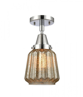 Chatham - 1 Light - 7 inch - Polished Chrome - Semi-Flush Mount (3442|447-1C-PC-G146-LED)