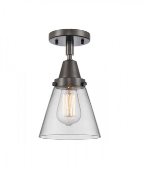 Cone - 1 Light - 6 inch - Oil Rubbed Bronze - Semi-Flush Mount (3442|447-1C-OB-G62-LED)