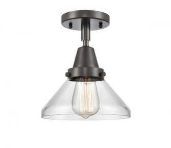 Caden - 1 Light - 8 inch - Oil Rubbed Bronze - Semi-Flush Mount (3442|447-1C-OB-G4472-LED)