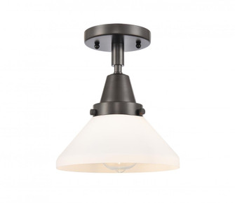 Caden - 1 Light - 8 inch - Oil Rubbed Bronze - Semi-Flush Mount (3442|447-1C-OB-G4471)