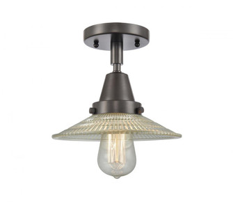 Halophane - 1 Light - 9 inch - Oil Rubbed Bronze - Flush Mount (3442|447-1C-OB-G2-LED)