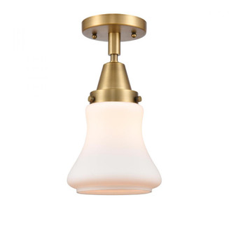 Bellmont - 1 Light - 6 inch - Brushed Brass - Semi-Flush Mount (3442|447-1C-BB-G191)
