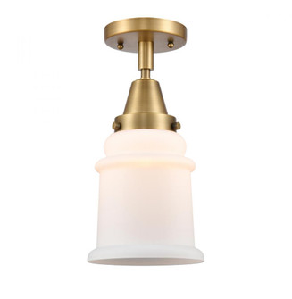 Canton - 1 Light - 6 inch - Brushed Brass - Semi-Flush Mount (3442|447-1C-BB-G181-LED)