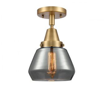 Fulton - 1 Light - 7 inch - Brushed Brass - Semi-Flush Mount (3442|447-1C-BB-G173-LED)