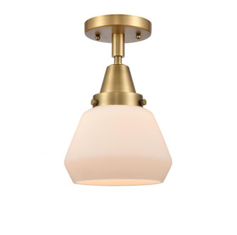 Fulton - 1 Light - 7 inch - Brushed Brass - Semi-Flush Mount (3442|447-1C-BB-G171)