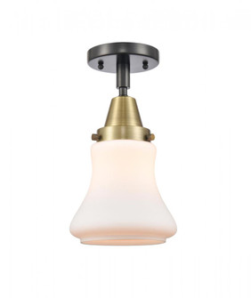 Bellmont - 1 Light - 6 inch - Black Antique Brass - Semi-Flush Mount (3442|447-1C-BAB-G191)