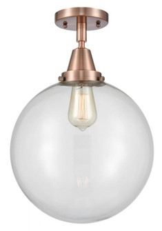 Beacon - 1 Light - 12 inch - Antique Copper - Semi-Flush Mount (3442|447-1C-AC-G202-12-LED)