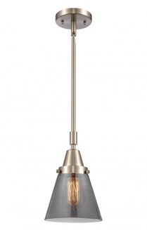 Cone - 1 Light - 6 inch - Brushed Satin Nickel - Mini Pendant (3442|447-1S-SN-G63)
