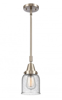 Bell - 1 Light - 5 inch - Brushed Satin Nickel - Mini Pendant (3442|447-1S-SN-G54)