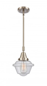 Oxford - 1 Light - 8 inch - Brushed Satin Nickel - Mini Pendant (3442|447-1S-SN-G534)