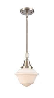 Oxford - 1 Light - 8 inch - Brushed Satin Nickel - Mini Pendant (3442|447-1S-SN-G531)