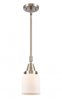 Bell - 1 Light - 5 inch - Brushed Satin Nickel - Mini Pendant (3442|447-1S-SN-G51-LED)