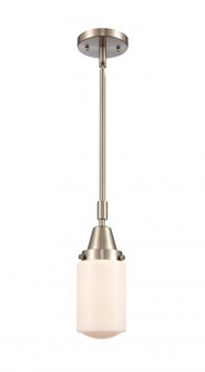 Dover - 1 Light - 5 inch - Brushed Satin Nickel - Mini Pendant (3442|447-1S-SN-G311-LED)