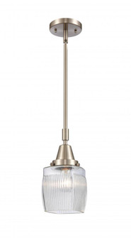 Colton - 1 Light - 6 inch - Brushed Satin Nickel - Mini Pendant (3442|447-1S-SN-G302)